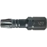 STACO bits 1/4"x25 mm TX25 Heavy duty torsion 8 stk
