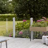 Plus glashegn 90 cm klart