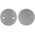 Jasa blindskilt CC30 2x Ø50 2mm massiv rustfrit 304 stål