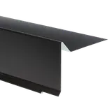 Jual vindskede 80x70x1000 mm sort alu