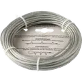 NKT stålwire 1,5/3 mm x 10 m elforz. PVC belagt
