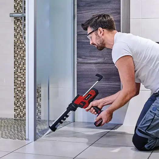Einhell TE-SG 18/10 18V fugepistol m/PXC- 18V opladersæt starterkit 2,5 Ah