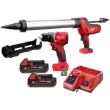 Milwaukee M18 BPP2T-202 Powerpack elværktøjssæt