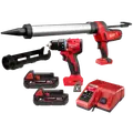 Milwaukee M18 BPP2T-202 Powerpack elværktøjssæt