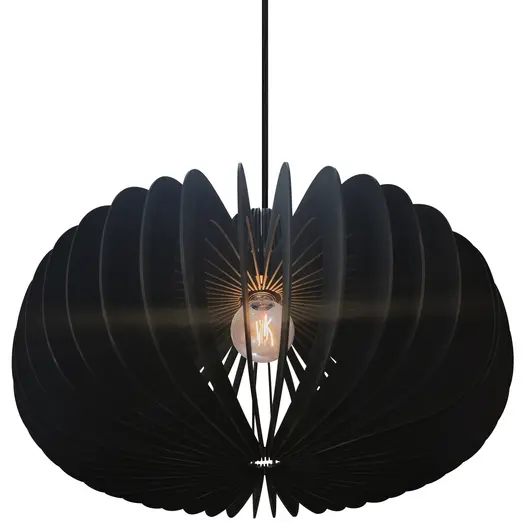 Nordlux Hazo 65 pendel sort