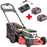 AL-KO 51.6 Li SP Comfort 18V/36V akku plæneklipper 51 cm - inkl. 2 batterier og dobbeltlader 