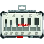 Bosch HM lige overfræsersæt 8 mm 6 dele