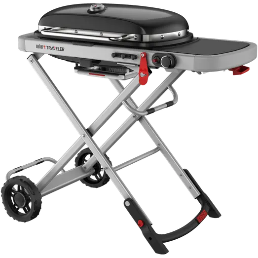 Weber Traveler gasgrill sort