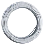 E-Line ledning flad 2x0,75 hvid 25 m