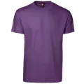 ID T-time herre t-shirt kortærmet lilla