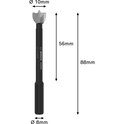 Bosch EXPERT Wood Forstner-bor, 10 mm