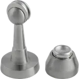 Jasa dørstopper m/magnet 75 mm børstet stål