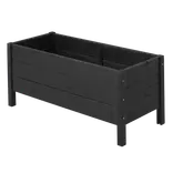 Plus plantekasse på ben 88x37x39 cm sort