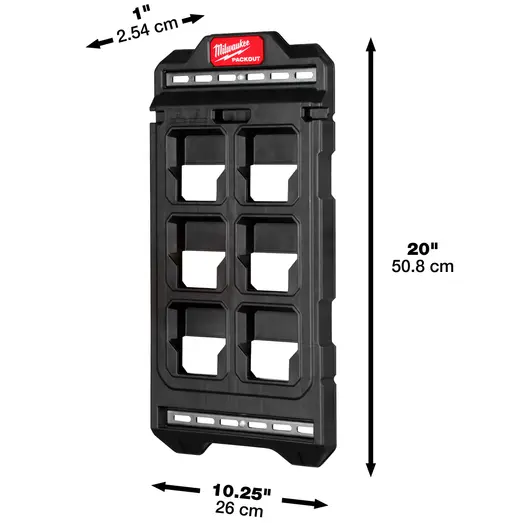 Milwaukee PACKOUT™ monteringsplade komplet