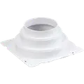 Duka overgangsstykke type 1 Ø133 mm/140/52 hvid