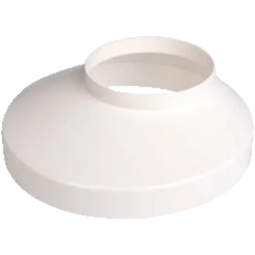 Plastmo brøndkrave 150/75 mm hvid