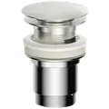 Push pop up 1 1/4" bundventil med overløb til håndvask Ø66 mm