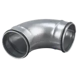 DUKA METAL BØJNING DBU 90 GR. Ø160MM *O
