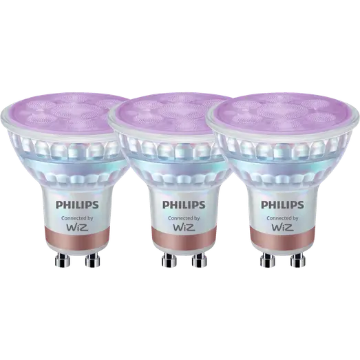 Phillips Smart Wiz PAR16 LED-spot GU10 hvid 4,7W 3-pak