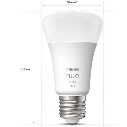 Philips Hue LED pære 9W A60 E27