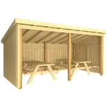 Plus Nordic madpakkehus 9,5 m2
