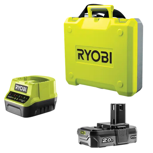 Ryobi R18PD7-220B akku slagbore-/skruemaskine 2x2,0 Ah 18V ONE+