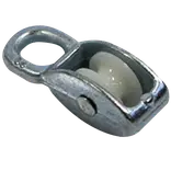 Roliba blok elgalvaniseret 10x40 mm
