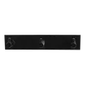 Home>it knagerække m/3 knager 200x40 mm sort