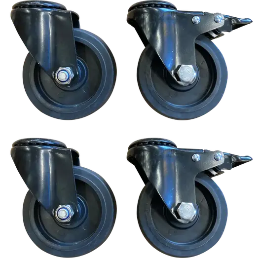 PLUS Urban Picnic plante/grillbord m/2 hylder – sort/sort stel