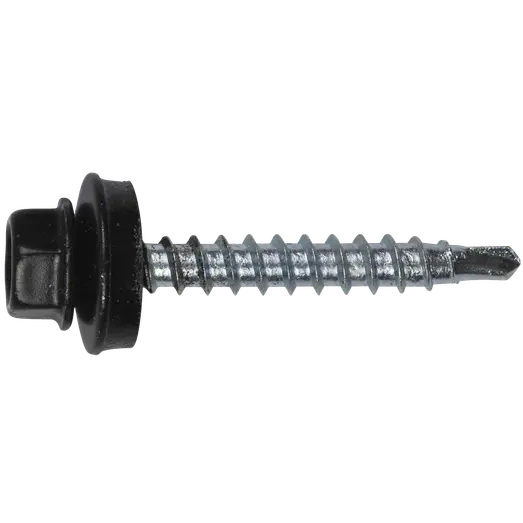 NKT Farm+ skrue 6 kant 4,8x35 mm sort