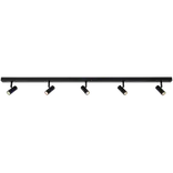 Nordlux Omari 5-spot loftlampe sort