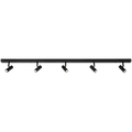 Nordlux Omari 5-spot loftlampe sort