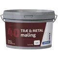 Davidsen træ- og metalmaling 40 hvid 2,25L
