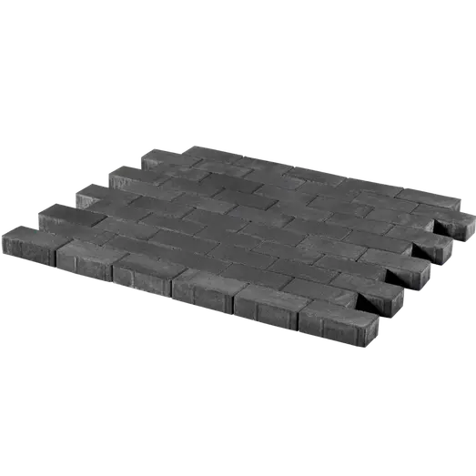 IBF Hollændersten Sort / Antracit - 10x20x6 cm