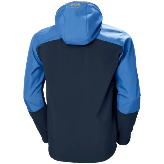 HH Workwear Oxford softshell jakke navy/stone