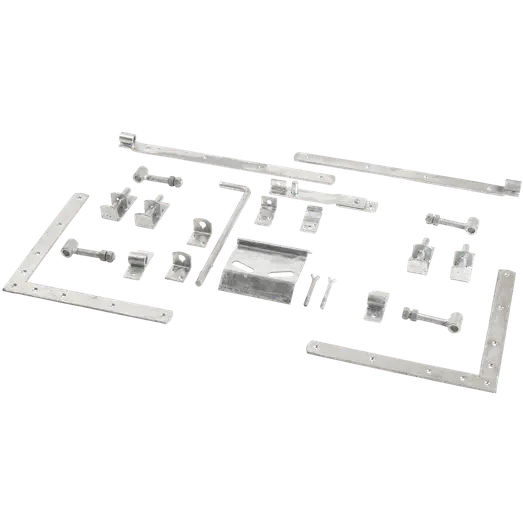 Plus Harmoni Dobbeltlåge inkl. beslag  200x107 cm hvid