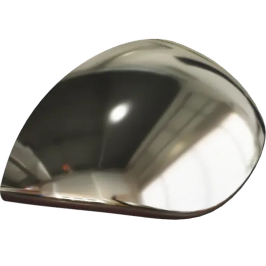 Scanbad Shell bøjlegreb 8,7x3,3x2 cm krom