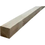 Tømmer høvlede stolper trykimprægneret 90x90 mm