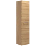 Scanbad Multo+ højskab 172x40x35 cm højrehængt eg