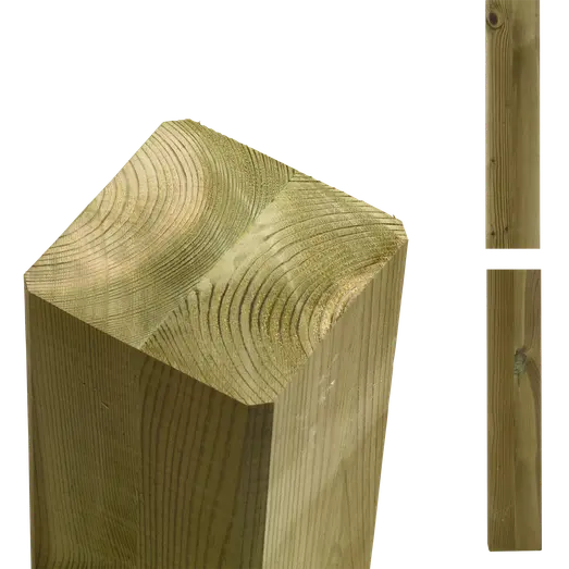 Plus Omlimet stolpe/drager  9x9x98 cm