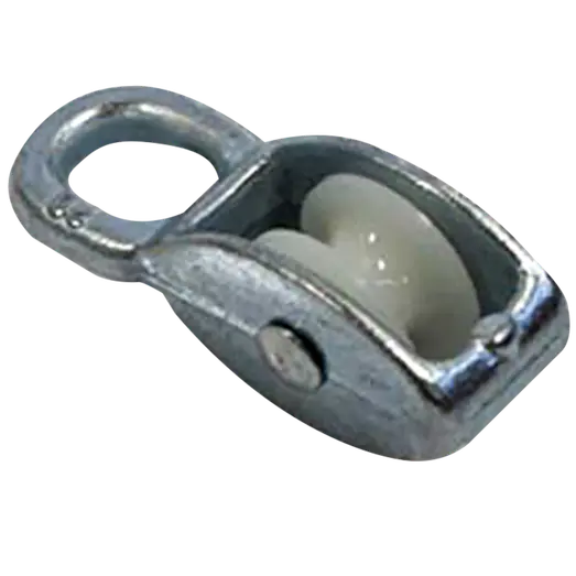 Roliba blok elgalvaniseret 6x20 mm