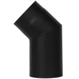 Aduro røgrør bøjning 235x165 mm sort