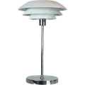 Dyberg Larsen DL31 bordlampe mat hvid