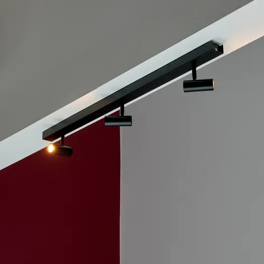 Nordlux Omari 3-spot loftlampe sort