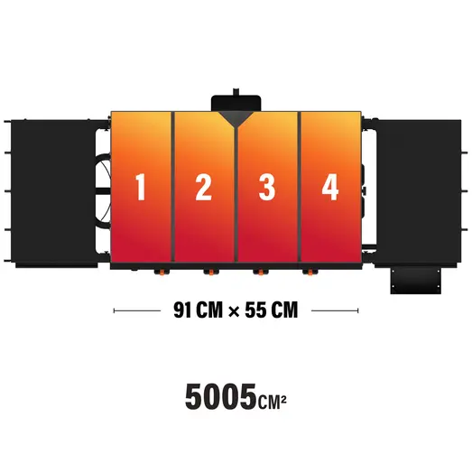 Blackstone 36" jernsmedet Griddle med låg