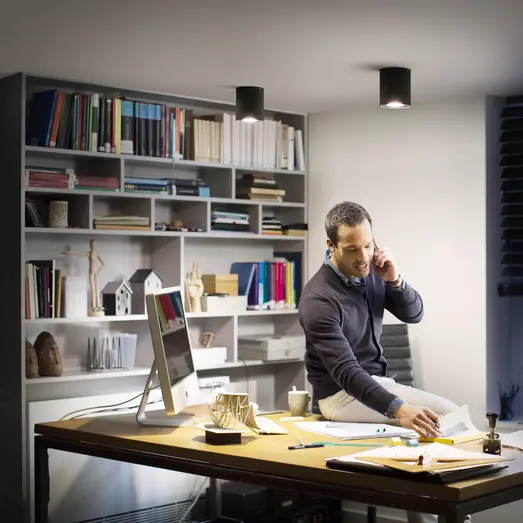 Philips hue spotlys pillar GU10 sort