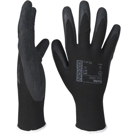 OX-ON Flexible basic 1003 handske sort