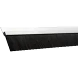 Svalk børstetætningsliste H-form 15 mm x 1 m hvid