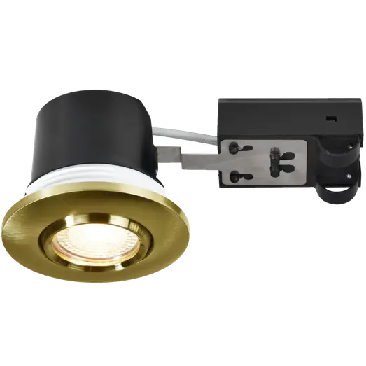 Nordlux Umberto indbygningsspot GU10 messing