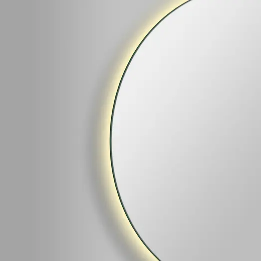 Milobad CL065 spejl m/LED Ø80 cm